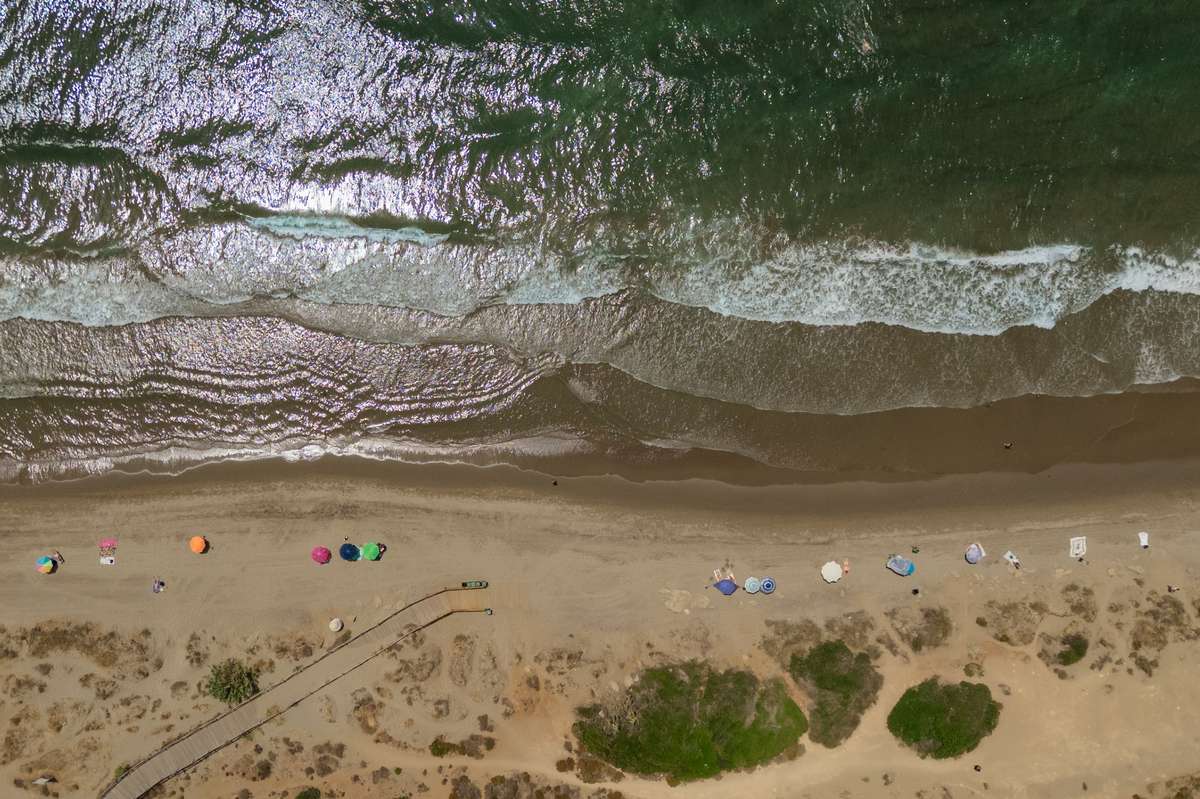 La playa de Marbesa, a 100 metros