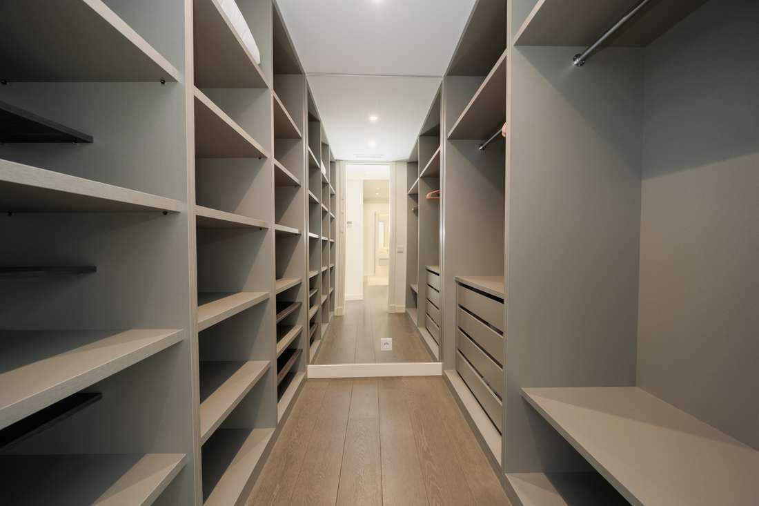 Vestidor de la suite principal