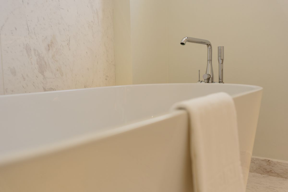 Bañera exenta